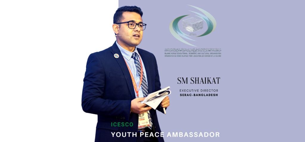 ICESCO Names SM Shaikat Youth Peace Ambassador