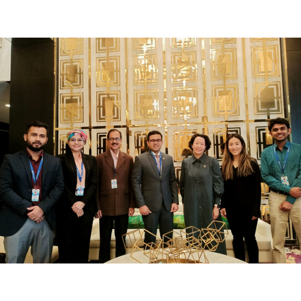 SERAC-Bangladesh team paid a courtesy visit to the UN Office of Partnerships Annemarie Hou.