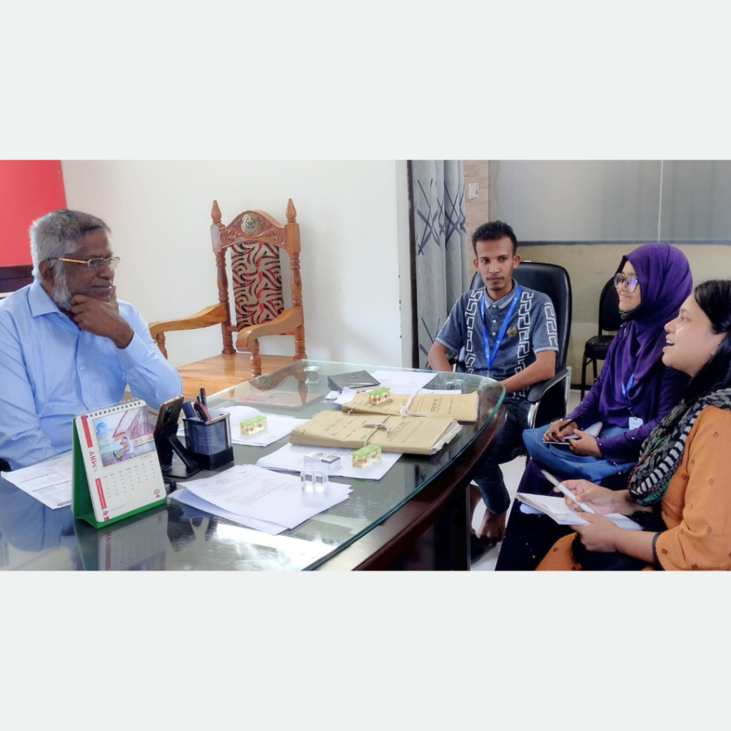 SERAC-Bangladesh team paid a visit to The District Family Planning Office