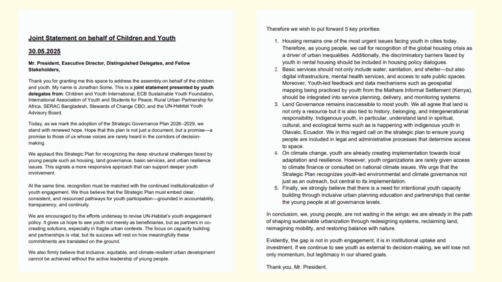 SERAC-Bangladesh Joins the Global Call for Urban Justice