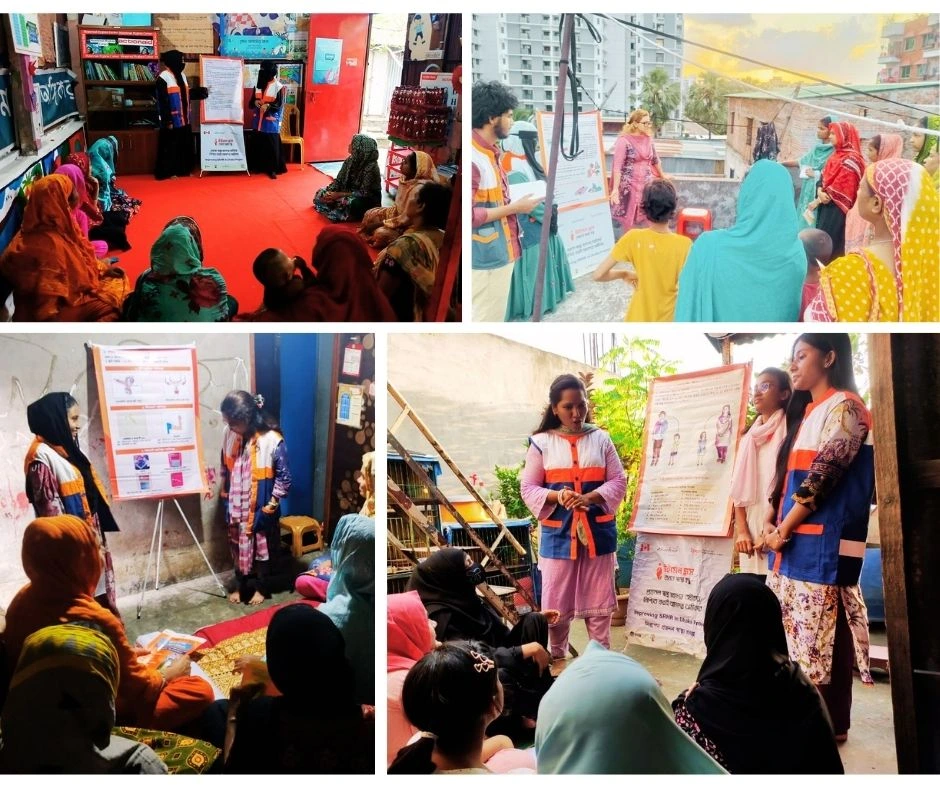 Strengthening SRHR Knowledge Dissemination Through the Community Action Groups Engagement in Dhaka