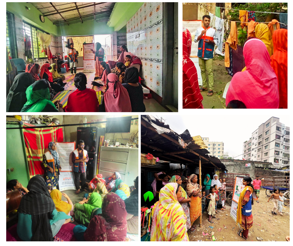 Community Awareness Sessions Organized by Youth Volunteers