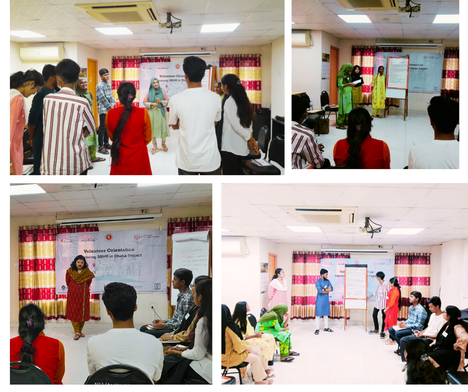 Orientation for Youth Volunteers to Strengthen Capacity and Knowledge on SRHR and SGBV