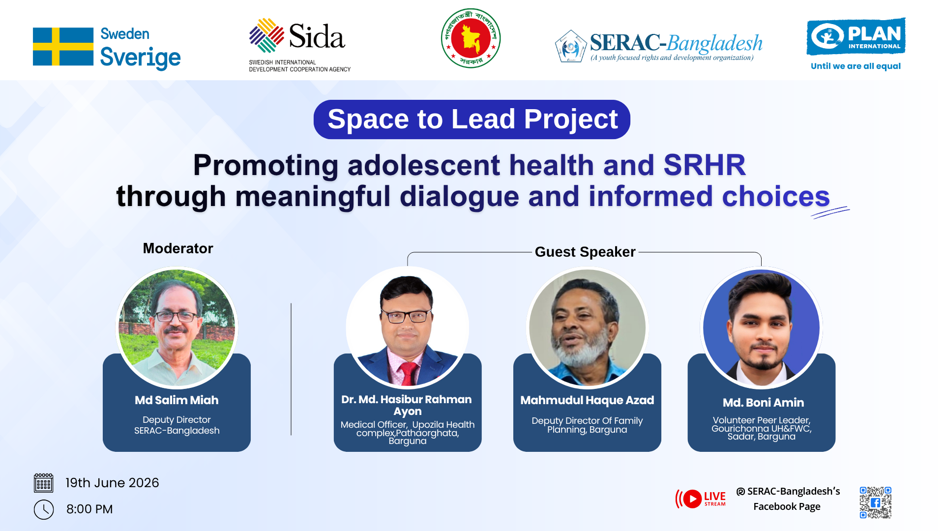 Promoting Adolescent Health and SRHR through Meaningful Dialogue and Informed Choices