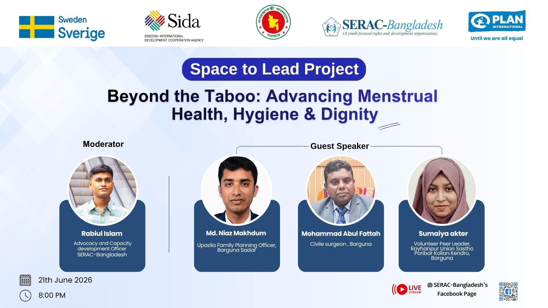 Beyond the Taboo: Advancing Menstrual Health, Hygiene & Dignity